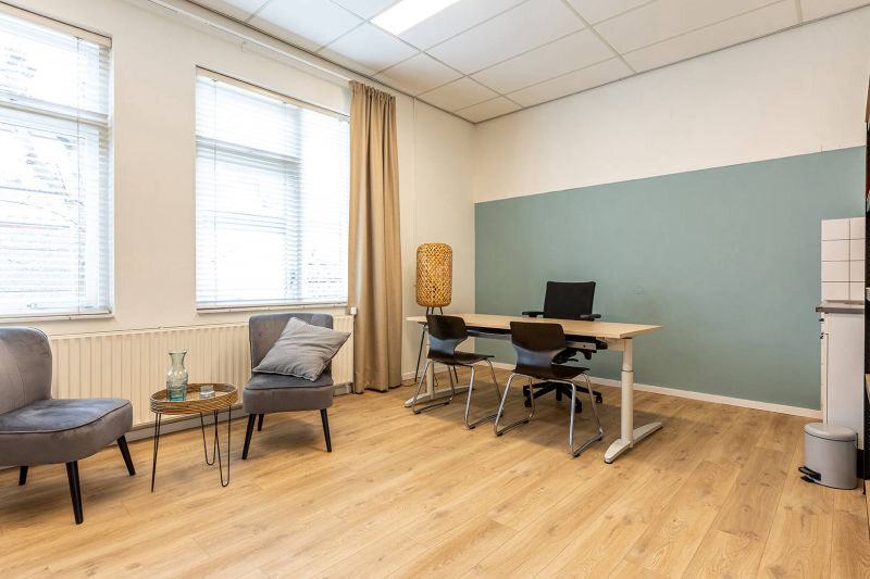 Room 2, desk with client chairs